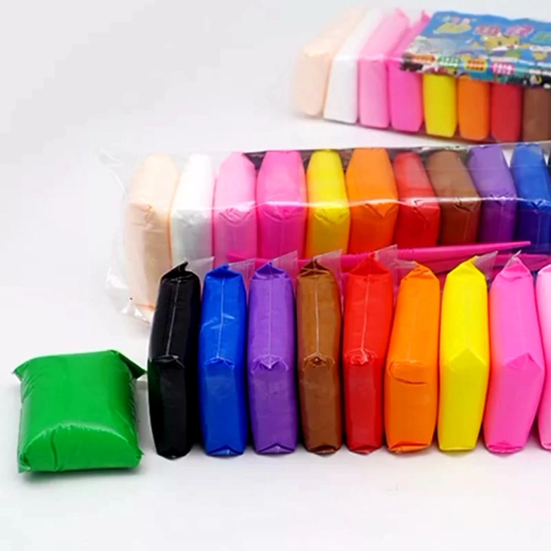 Awesome Foam Clay Dough for kids- Pack of 12 multiple colors