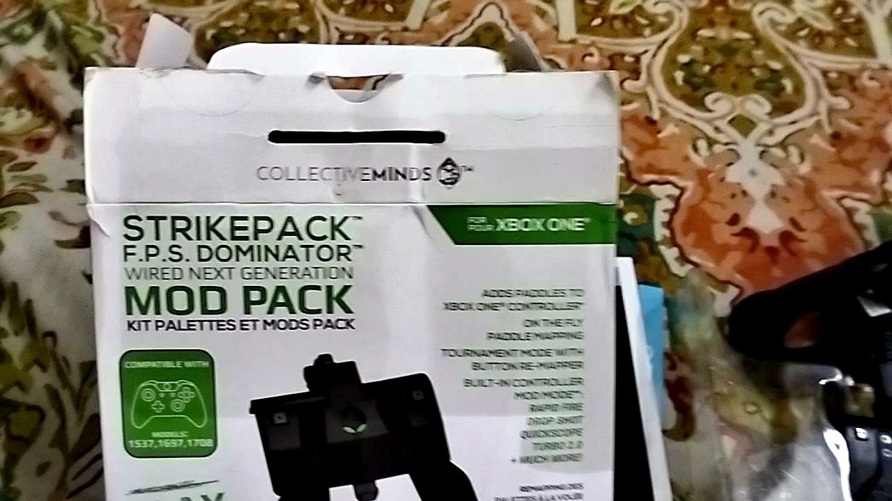 Collective Minds Strike Pack F. P. S. FPS Dominator Wired Next Generation Controller Adapter Paddles CollectiveMinds Strikepack Mod Pack for Xbox One Series S X 1537 1697 1708 Models Controller Joystick with MODS