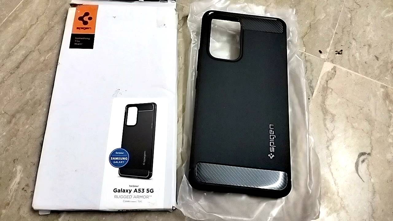 Genuine SPIGEN Rugged Armor Shockproof Military Grade Drop Tested