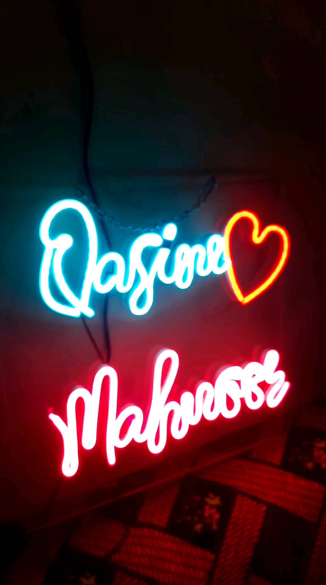 Customize Neon Big Sizes Sign Board- Neon Names - Name Plates - Customize Neon Light Names Board  for Wall Decore