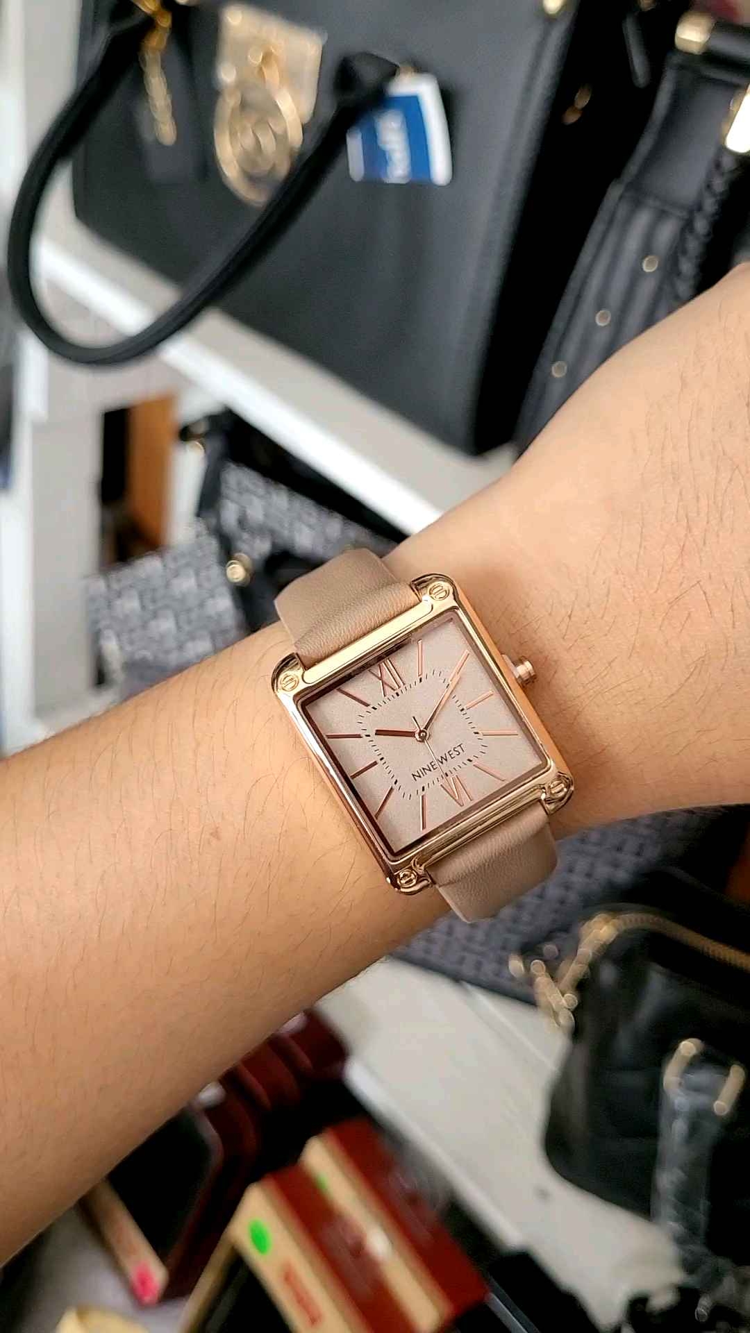 🇺🇲NINE WEST/Original/Womens Watch NW/2116TPRG/From USA🇺🇲 Nine