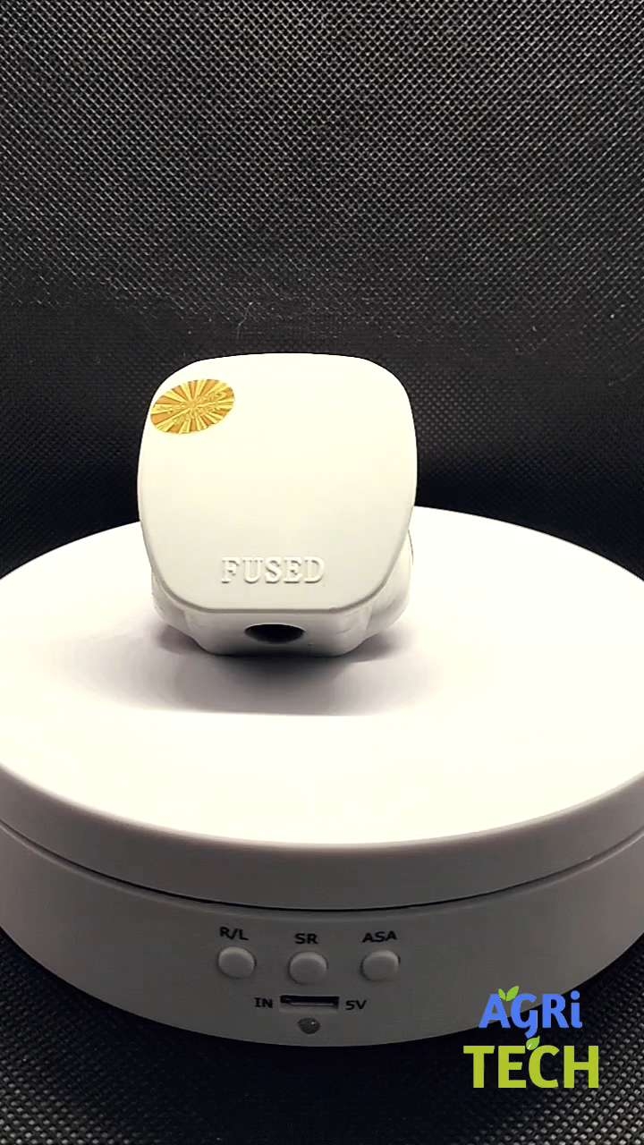 3 Pin Flat Plug 13A Premimun Quality White Connector Cord Adapter Electrical Power Socket.