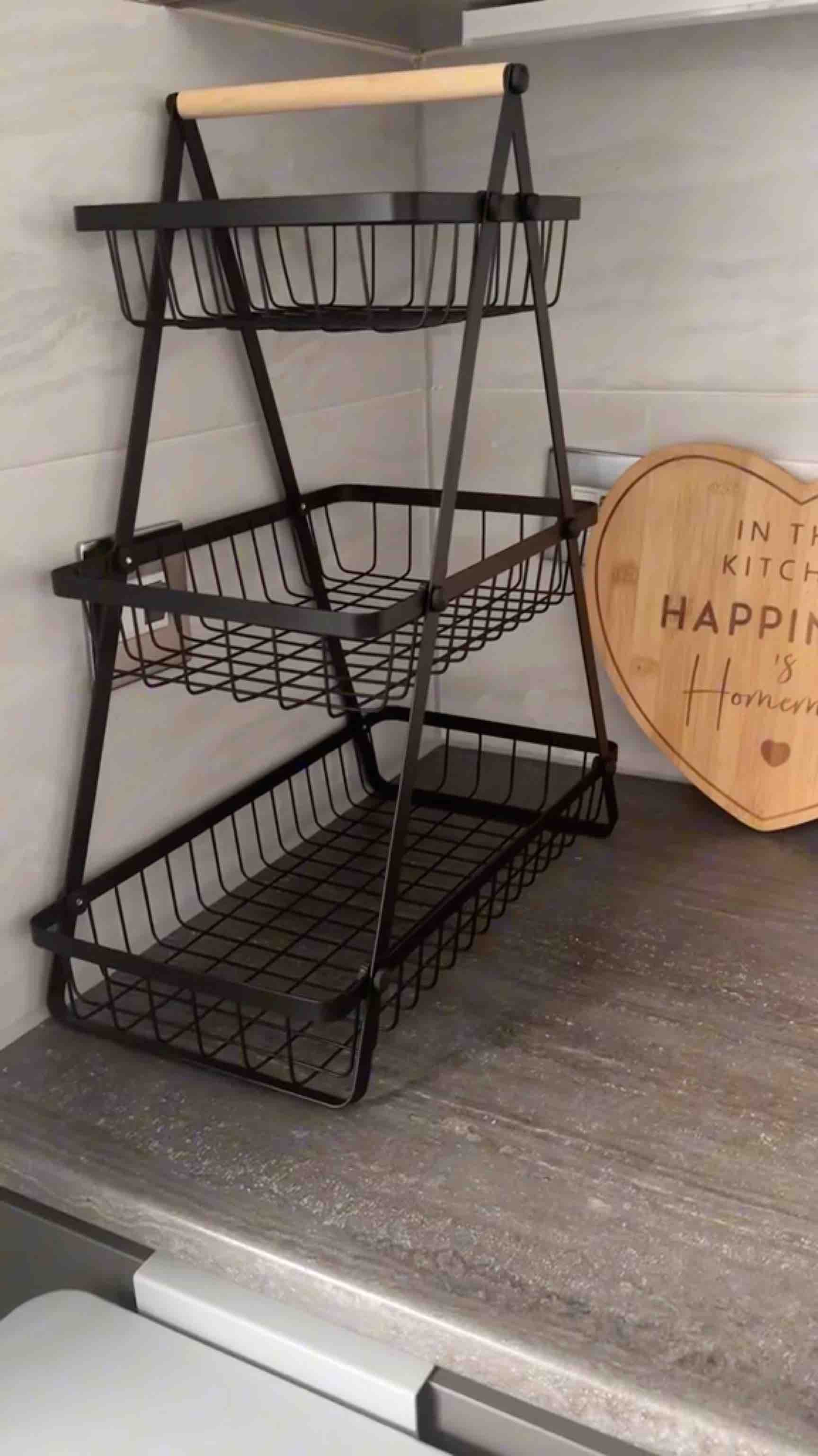 Hsm Generic Rack HSM Kitchen Organizer/ Fruit Basket/ Vegetable Stand/ Kitchen Counter ...