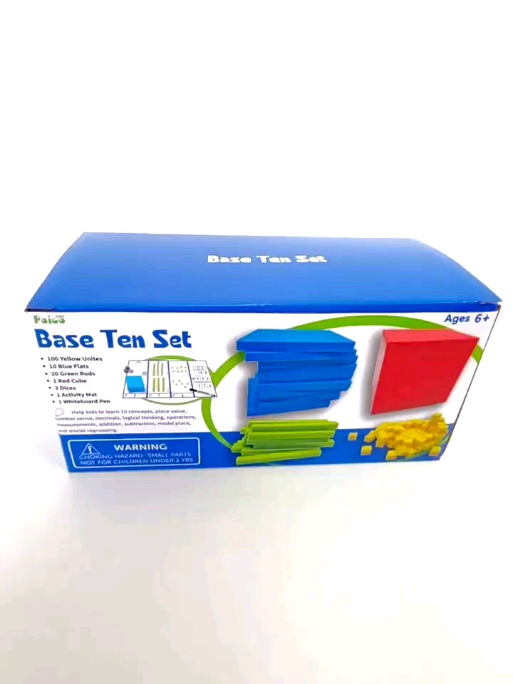 Base 10 Kit Math 136pcs Base Ten Mathematics Learning Kit Maths Early Education Base Ten ...