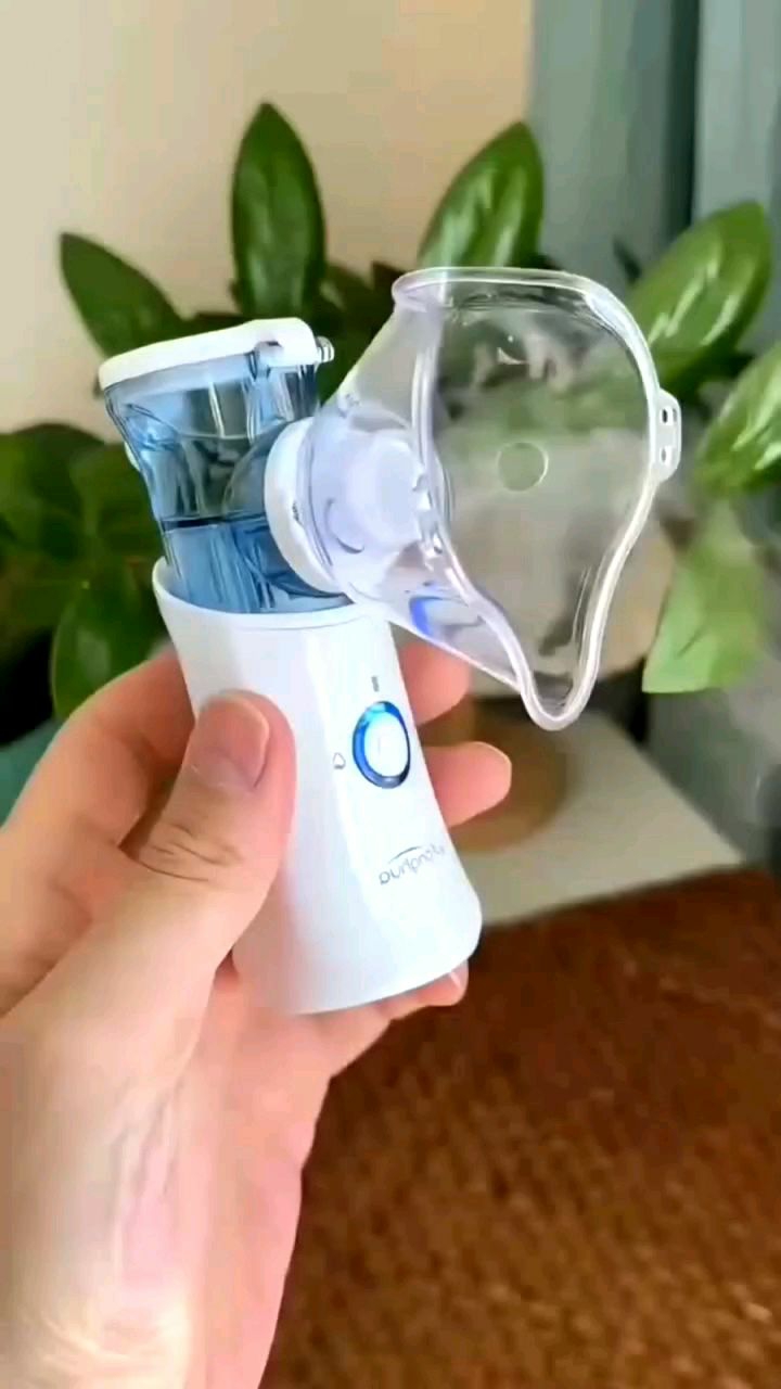 Mesh Portable Nebulizer Machine for Kids & Adults – Silent Mini Inhaler ...