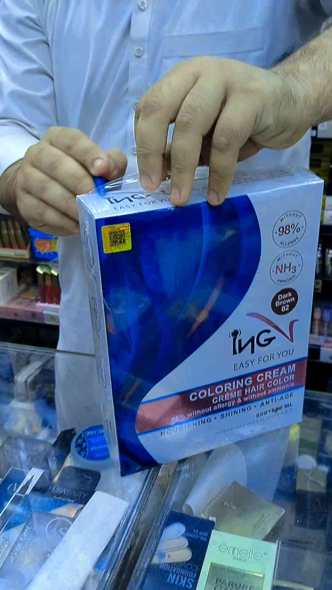 Original Ingv Hair Colour Made in Italy 🇮🇹 | 500ml + 500ml | Daraz.pk