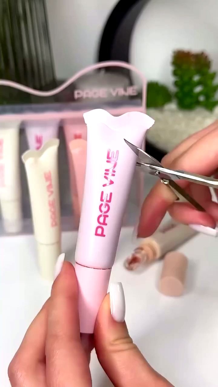 PAGE VINE Roll-On Lip Gloss – Tinted Moisturizing Lip Oil | Long ...