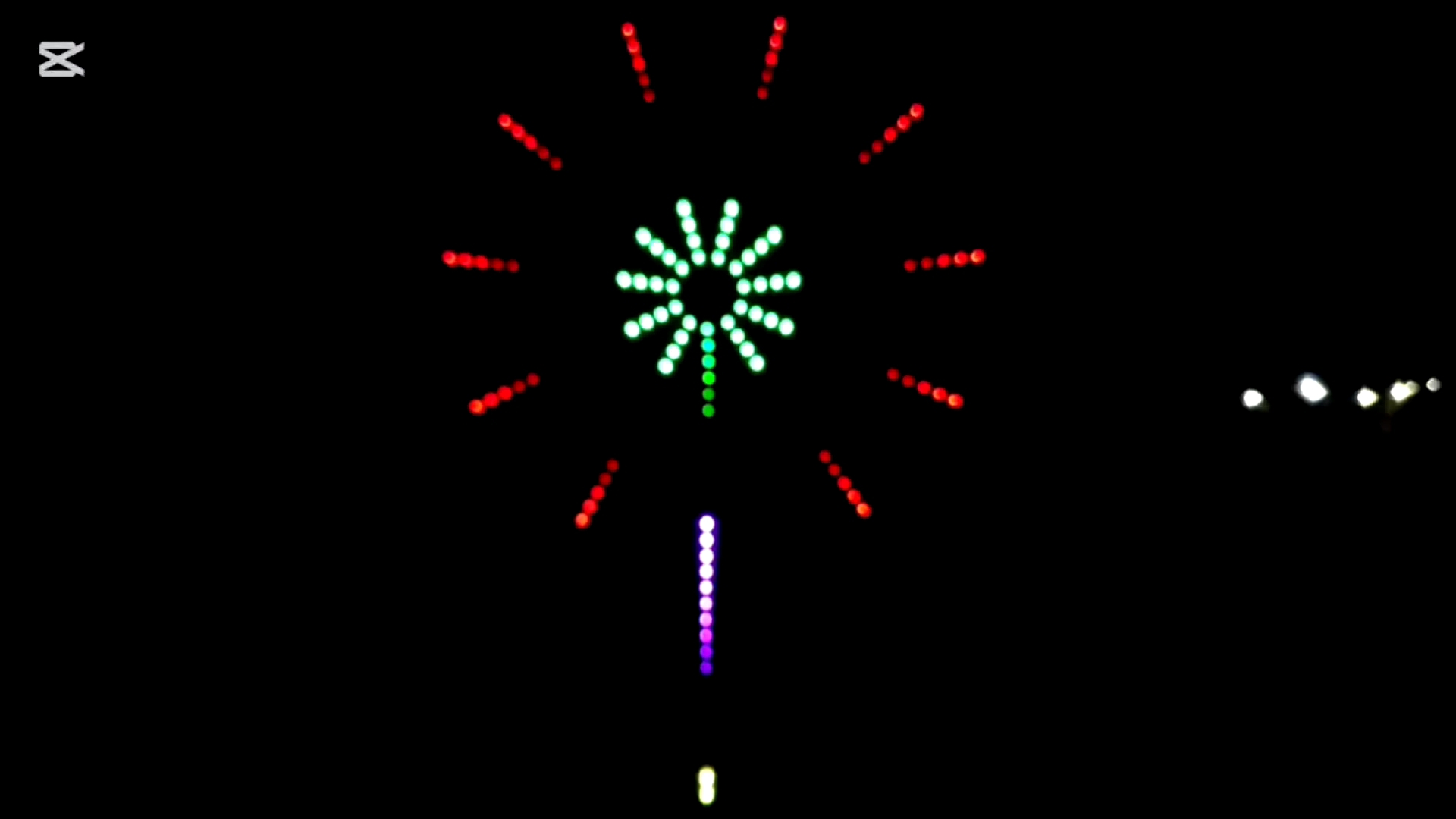 Firework Effect Sensor USB Powered Smart Firework LED String Lights | RGB Color Changing Fairy ...
