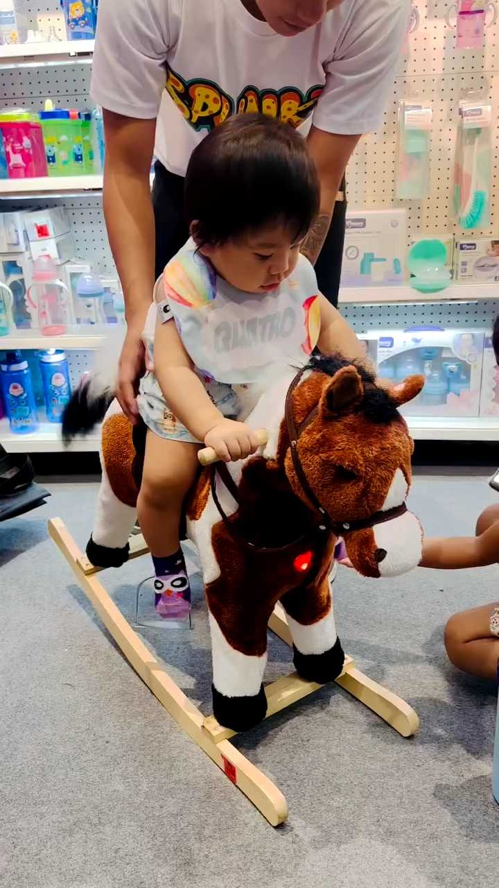 Kids Rocking Horse Big Size – Wooden Kids Rocking Chair | Kids Ride On ...
