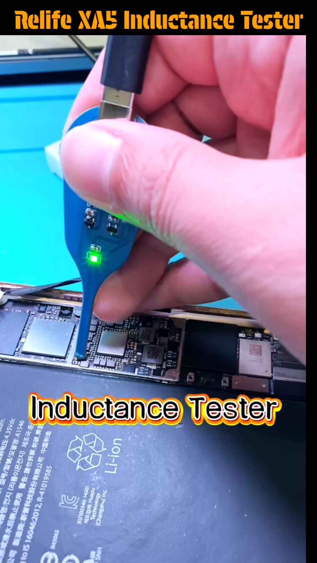 RELIFE XA5 Motherboard Coil Tester Inductor Detector Tool for PC Repair ...