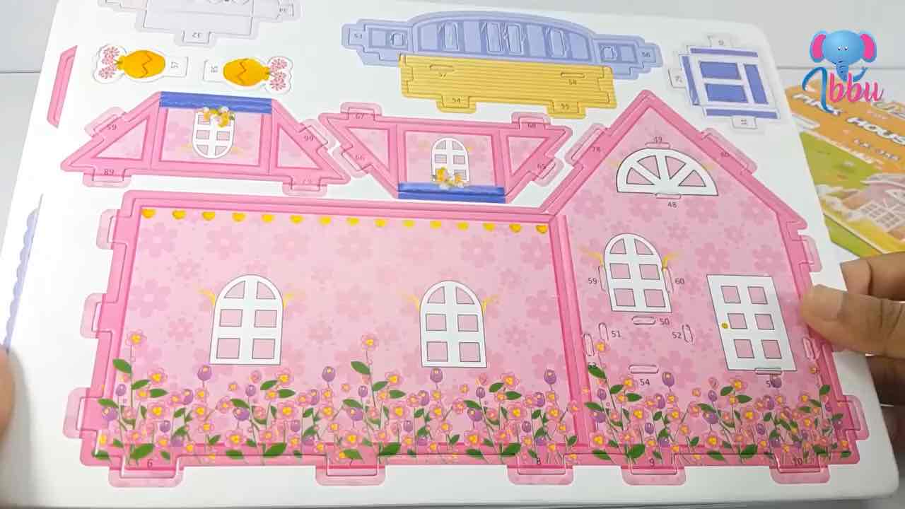 Paper Puzzle Model 3D Puzzle Jigsaw Paper Model |3D House Building Puzzle | Learning ...