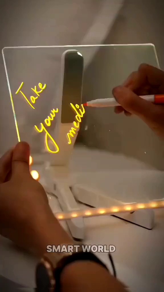 Panel Led Note Card LED Note Board with Colors Light Up Acrylic | Daraz.pk