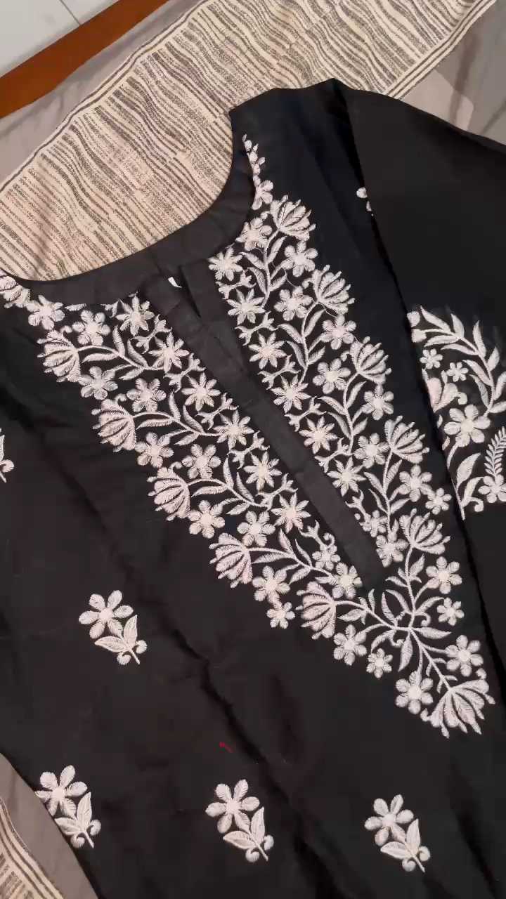 Elynah – Chikankari Embroidered Long Kurti for Women | Ready-to-Wear ...